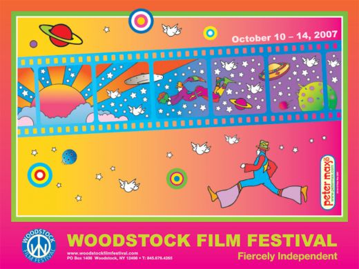 Woodstock Film Festival Poster (by Peter Max)